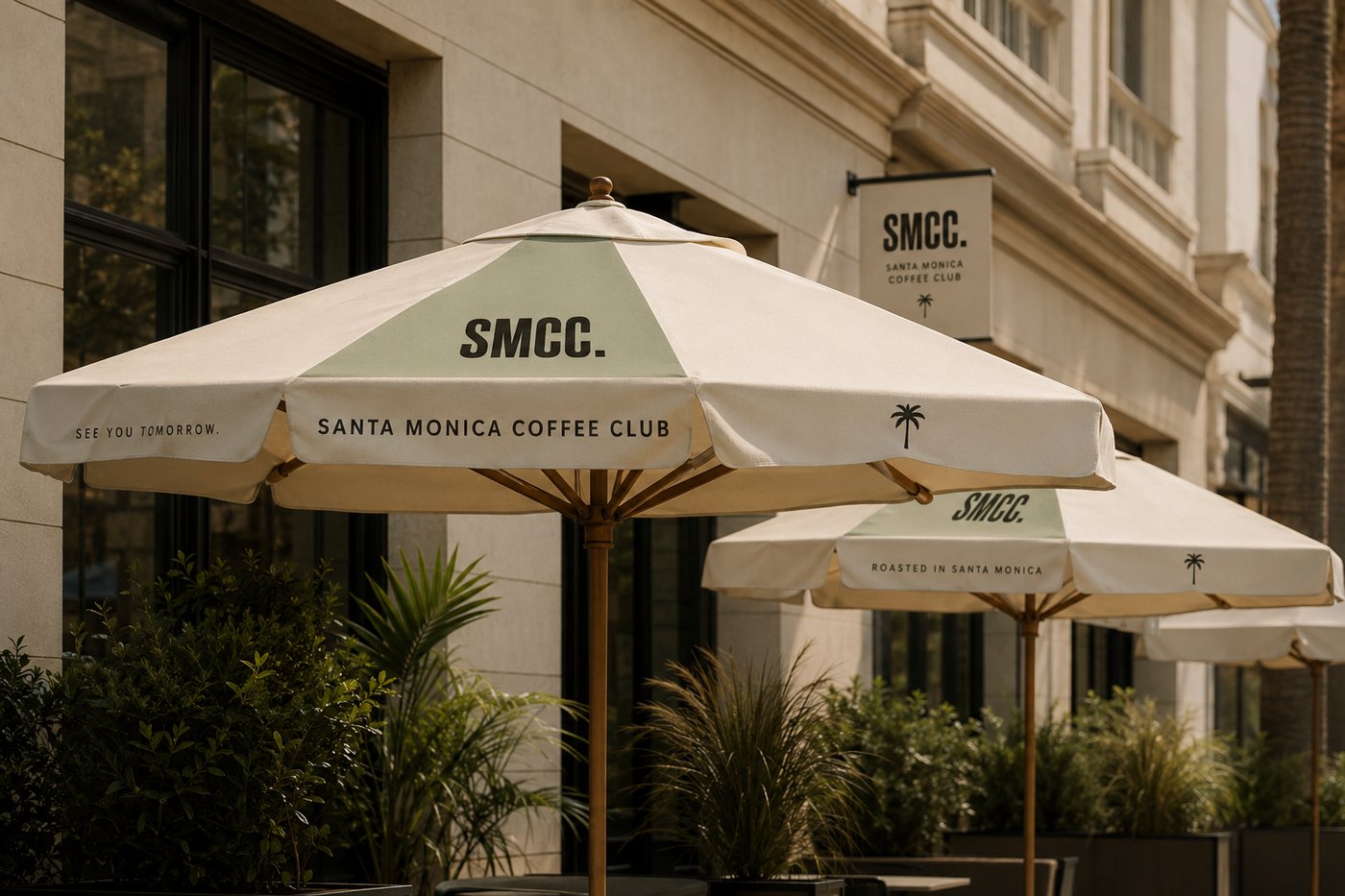 Santa Monica Coffee Club concept