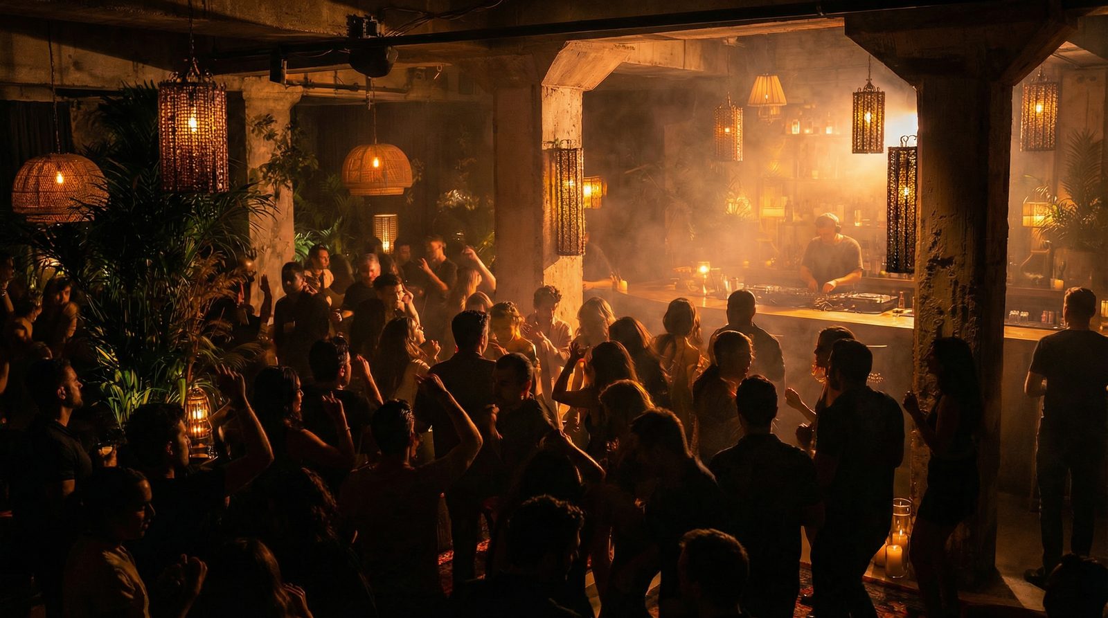 JUJU underground lounge concept