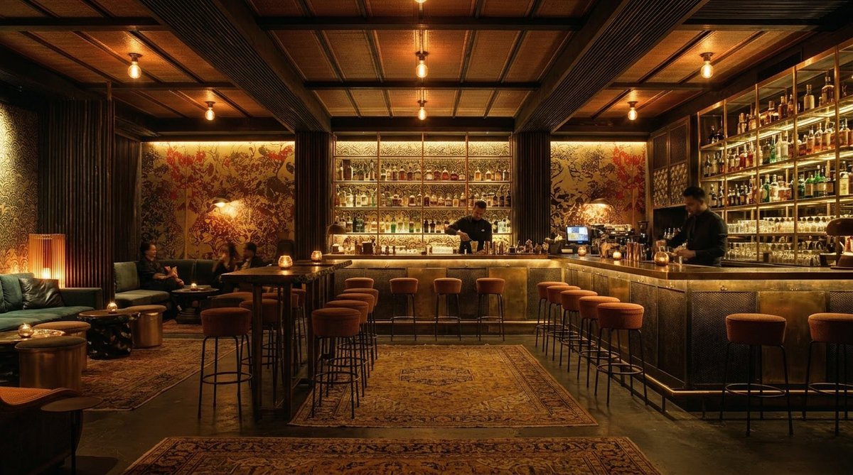 Toki Opium bar concept